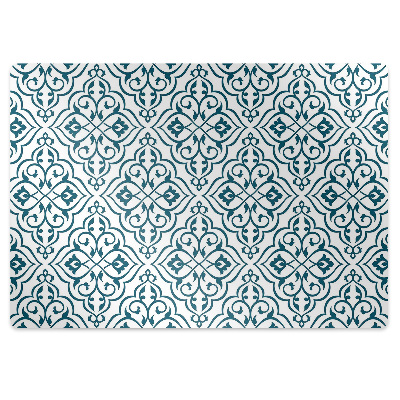 Desk chair mat pattern ornament
