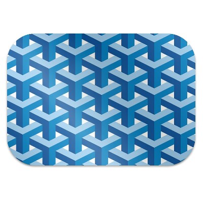 Office chair mat Three-dimensional graphics