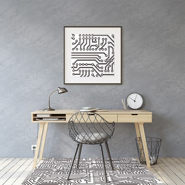 Desk chair mat Integrated circuit