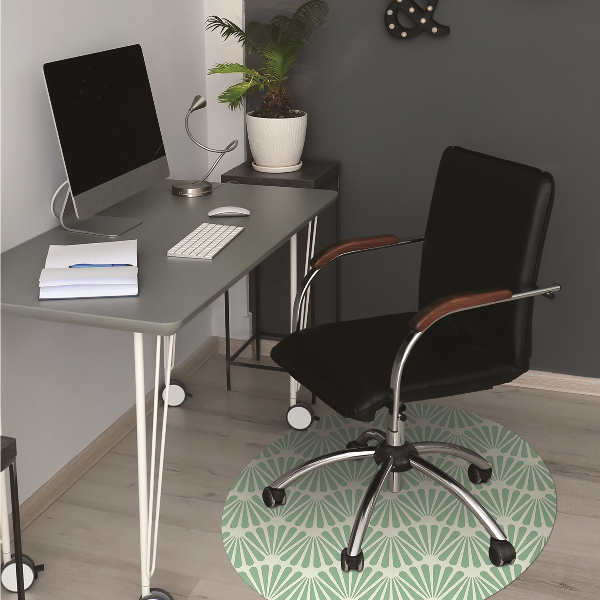 Office chair mat Art deco