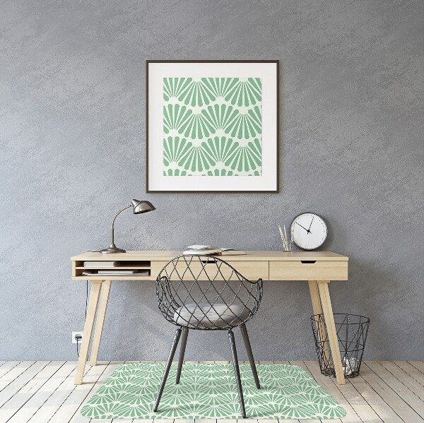 Office chair mat Art deco