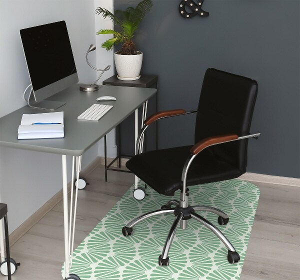 Office chair mat Art deco