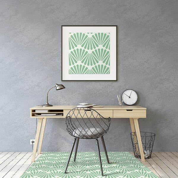 Office chair mat Art deco