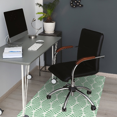 Office chair mat Art deco