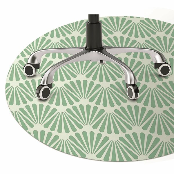Office chair mat Art deco