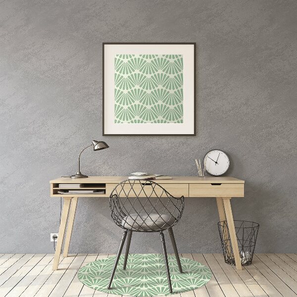 Office chair mat Art deco