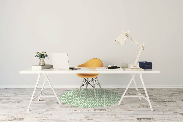 Office chair mat Art deco