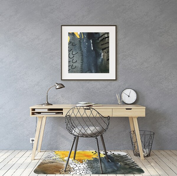 Office chair mat Autumn colors