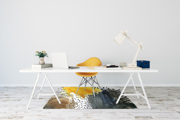 Office chair mat Autumn colors