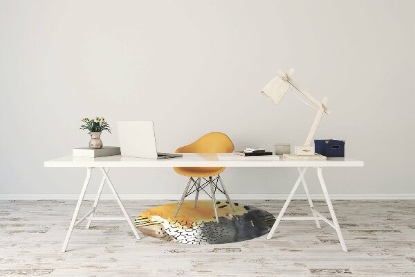 Office chair mat Autumn colors