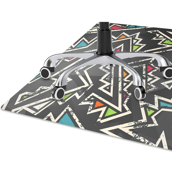Office chair mat Graffiti