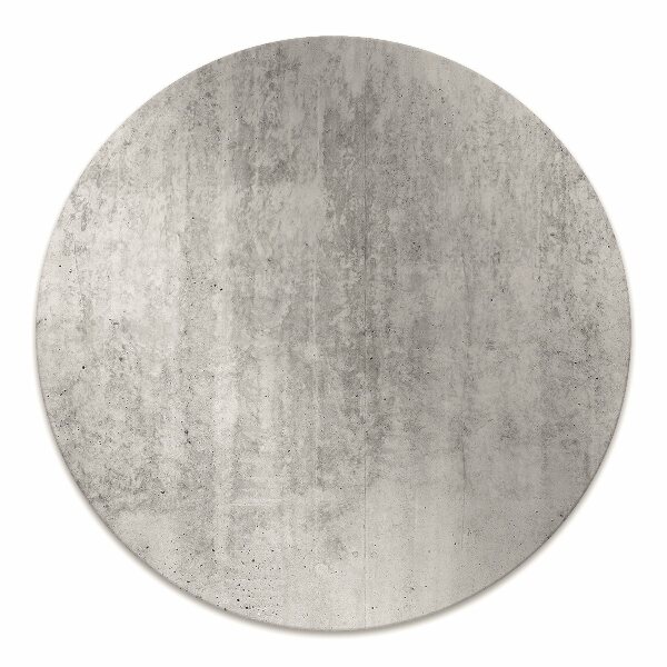 Desk chair mat gray concrete