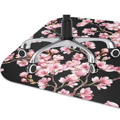 Computer chair mat Cherry blossoms