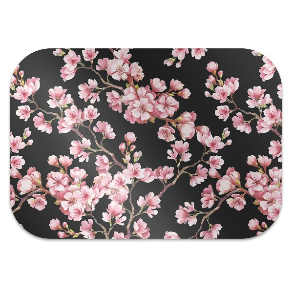 Computer chair mat Cherry blossoms