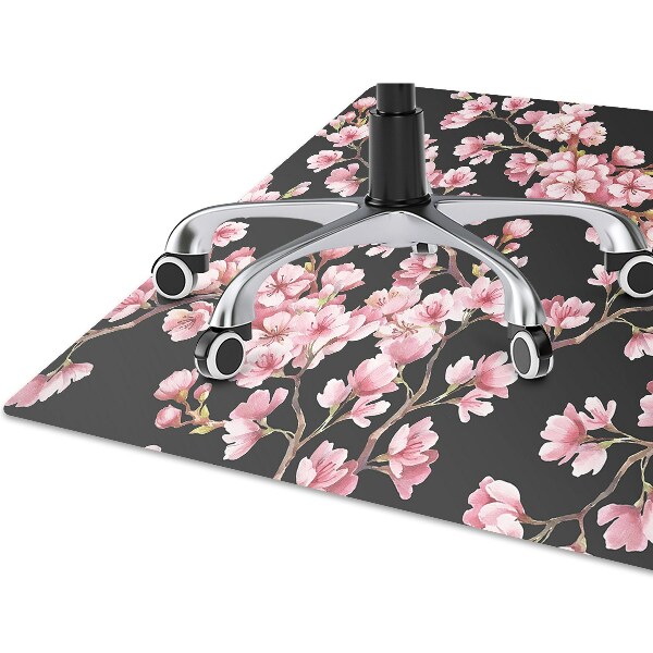 Computer chair mat Cherry blossoms