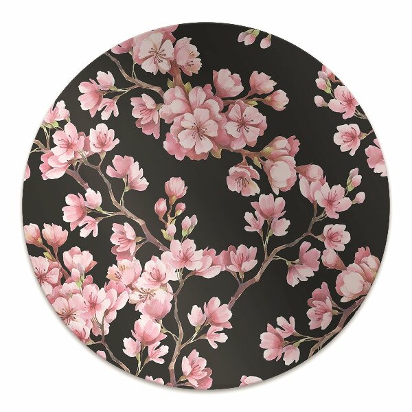 Computer chair mat Cherry blossoms