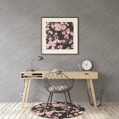 Computer chair mat Cherry blossoms