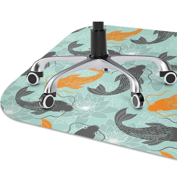 Computer chair mat Chinese carp
