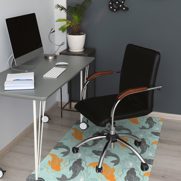 Computer chair mat Chinese carp