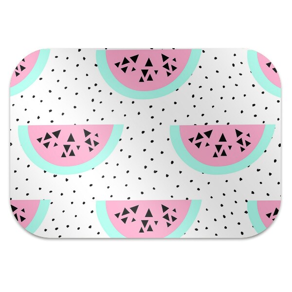 Office chair mat Watermelons and dots