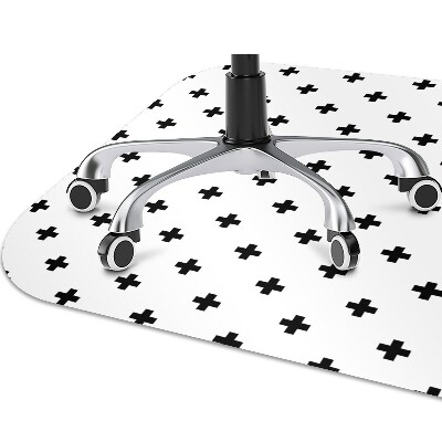 Desk chair floor protector monochrome pros