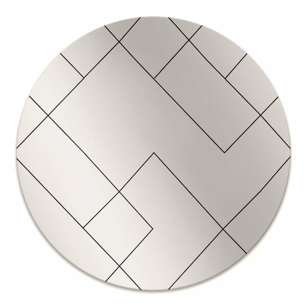 Chair mat floor panels protector Lines and squares