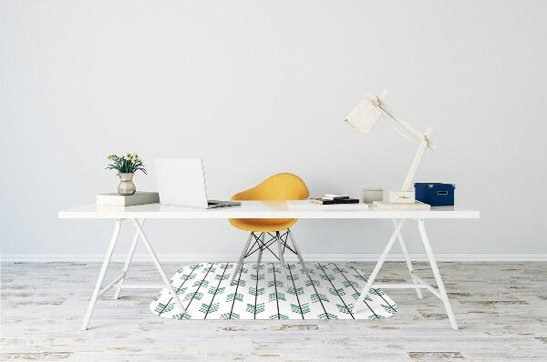 Chair mat arrows illustration