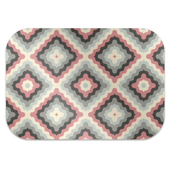 Computer chair mat retro illusion