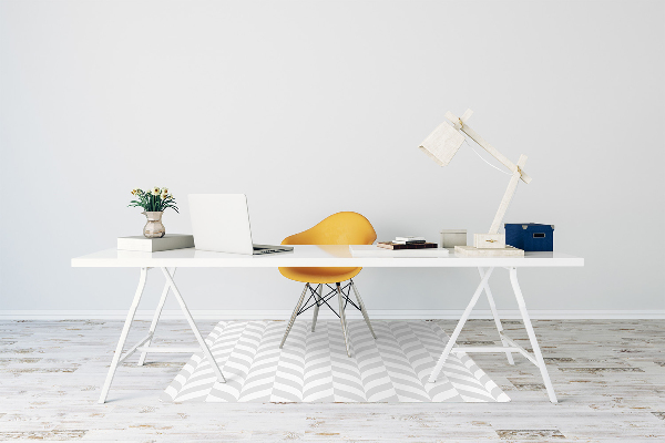 Chair mat geometric vector