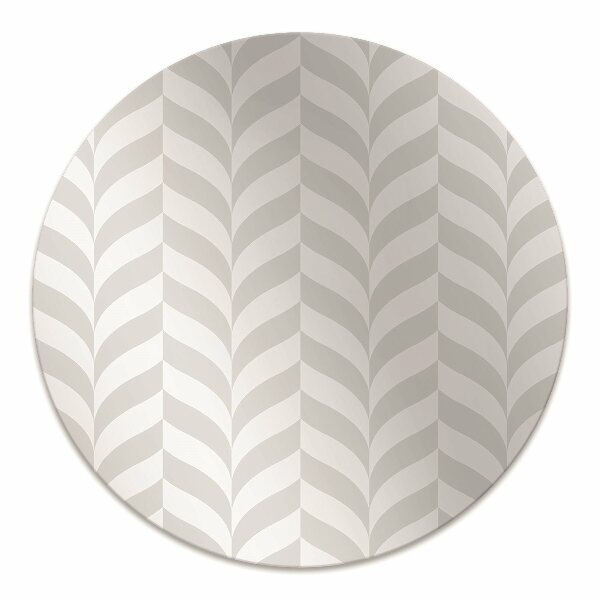 Chair mat geometric vector
