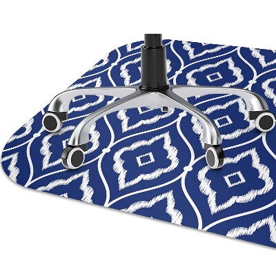 Desk chair mat Persian pattern