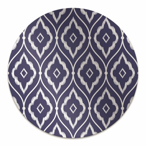 Desk chair mat Persian pattern