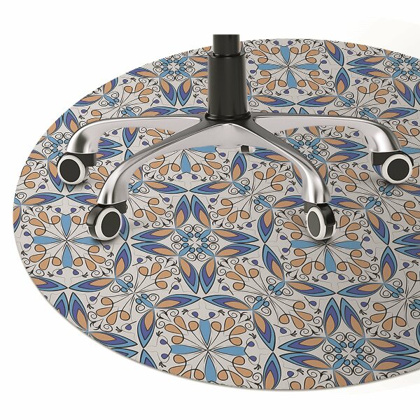 Chair mat Moroccan ornament