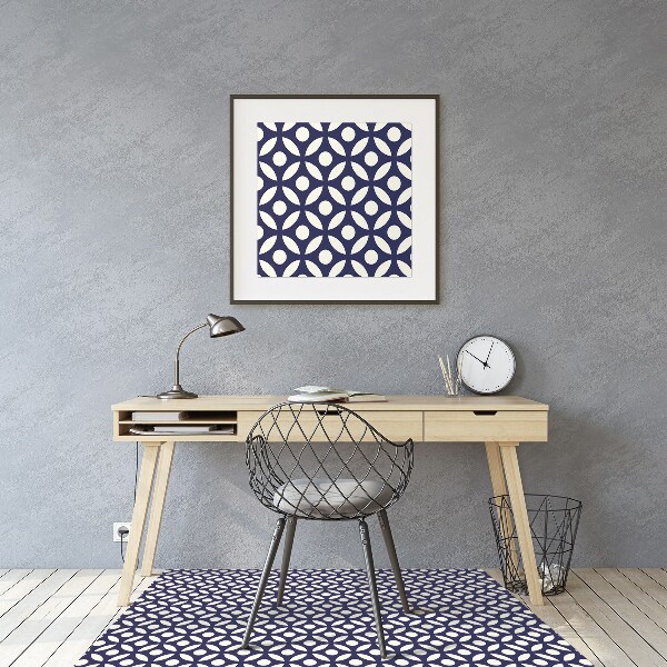 Computer chair mat Arabic pattern