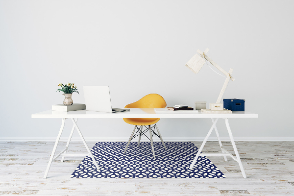 Computer chair mat Arabic pattern