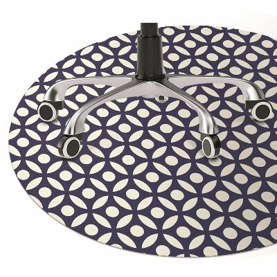 Computer chair mat Arabic pattern