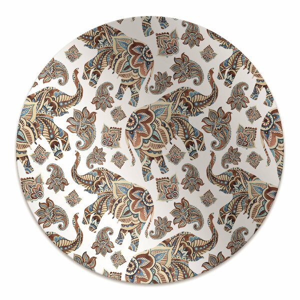 Office chair mat elephants
