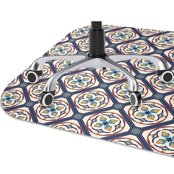 Office chair floor protector The classic pattern