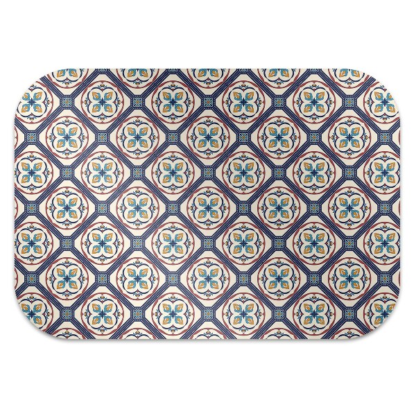 Office chair floor protector The classic pattern