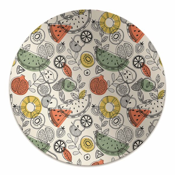 Office chair floor protector contours Fruit