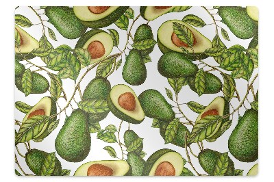 Office chair mat Avocado