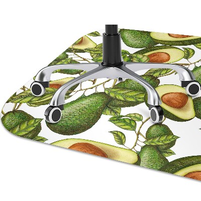 Office chair mat Avocado