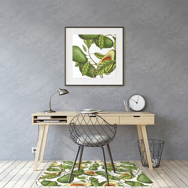 Office chair mat Avocado