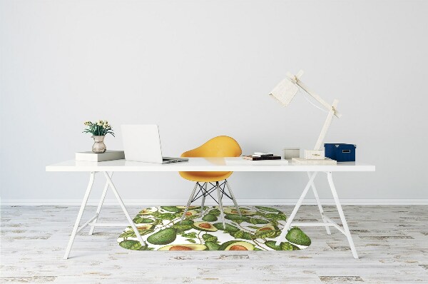 Office chair mat Avocado