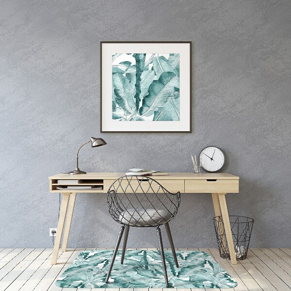 Chair mat floor panels protector banana leaves