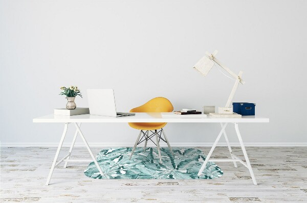Chair mat floor panels protector banana leaves