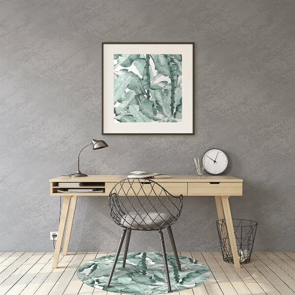 Chair mat floor panels protector banana leaves