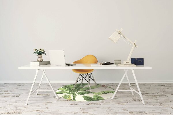 Office chair floor protector banana stains
