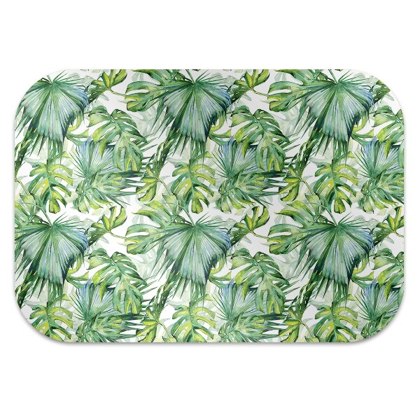 Desk chair mat dense jungle