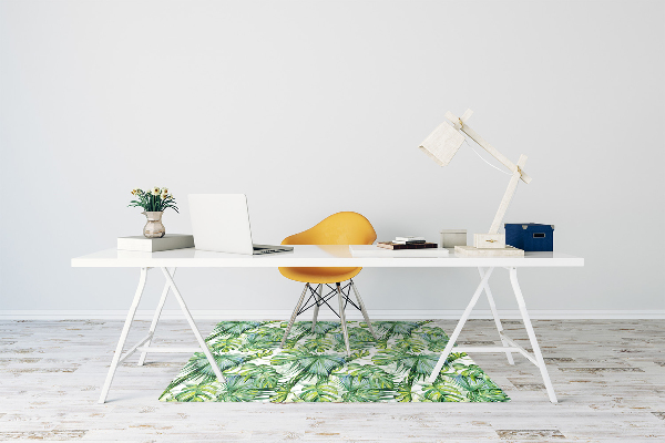 Desk chair mat dense jungle